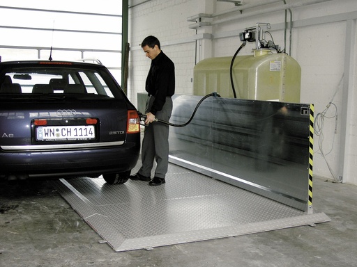 [8084] Compact fuel dispensing area 5×2 m, complete (8084, CEMO)