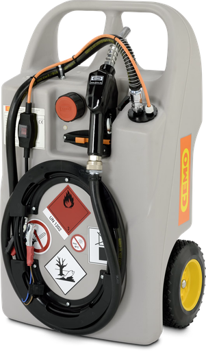 [11133] Diesel trolley 60 l, CENTRI SP30 with cable, automatic nozzle, BCS 56×4 (11133, CEMO)