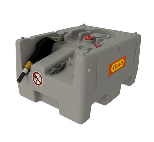 [10606] DT-Mobil Easy 125 l dyzelino talpa su CENTRI SP30 12 V siurbliu (25 l/min) ir automatiniu antgaliu (10606, CEMO)
