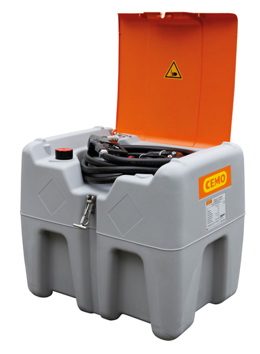 [10983] DT-Mobil Easy 210 l diesel tank with Cematic 12 V pump (40 l/min), automatic nozzle, lid (ADR 1.1.3.1.c) (10983, CEMO)