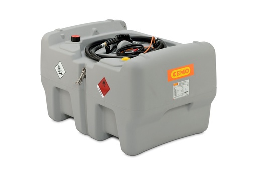 [10984] DT-Mobil Easy 440 l diesel tank with CENTRI SP30 12 V pump (30 l/min) and nozzle, without lid (10984, CEMO)