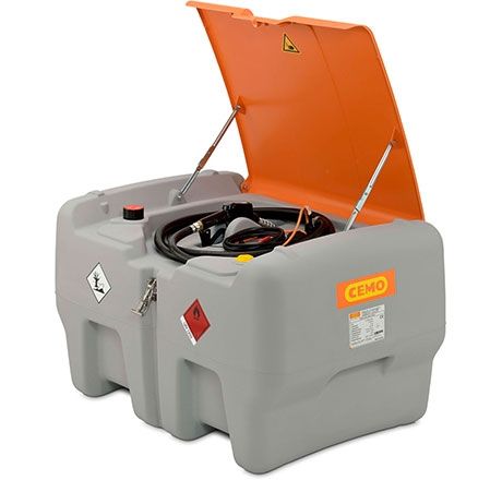 [10987] DT-Mobil Easy 440 l diesel tank with CENTRI SP30 pump (30 l/min), nozzle and lid (10987, CEMO)