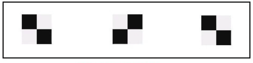 [3909025] NISSAN rear video camera calibration mat [3909025]