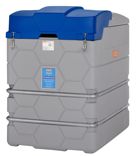 [10307] CUBE-Tank 2500 l AdBlue extension, outdoor, with connection kit to first tank, fully assembled, with winter package (10307, CEMO)