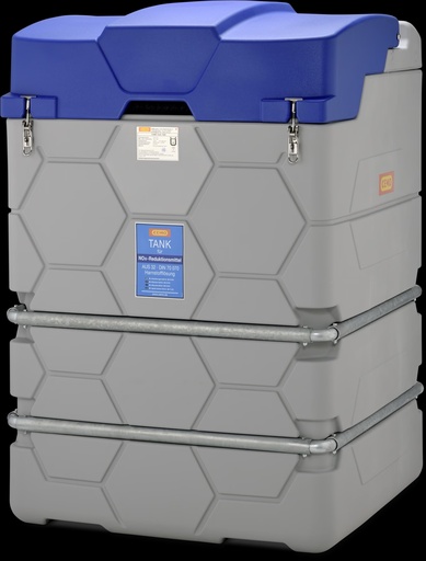 [10466] CUBE 1500 l tank for AdBlue, outdoor, Premium "Fuel Terminal" (10466, CEMO)