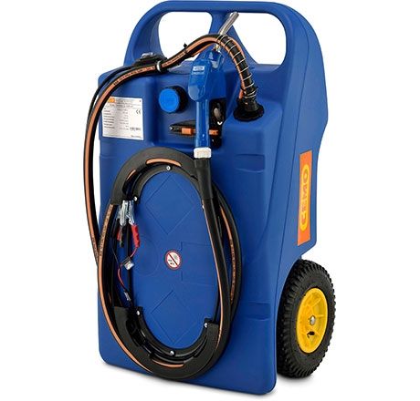 [11131] AdBlue vežimėlis 100 l, 12 V siurblys CENTRI SP30, kabelis, automatinis antgalis, BCS 56x4, CEMO (11131)