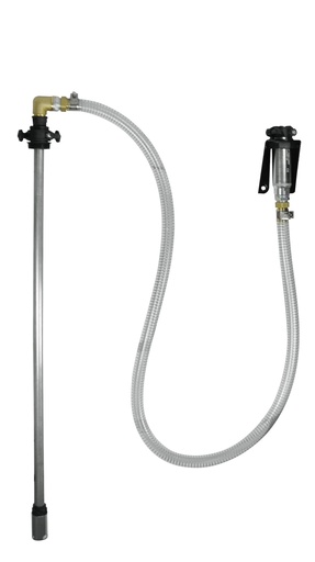 [10698] Suction pipe and hose set for 200 L drums, with wall bracket (10698, CEMO)