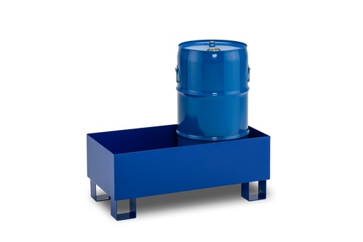 [11474] Steel sump pallet SW65/2, galvanised, without grating, for 1 x 60 l drum (11474, CEMO)