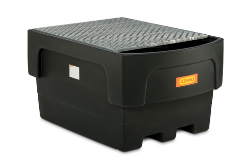 [10948] 1100/1-PE with filling attachment and galvanised steel grating 10948, CEMO