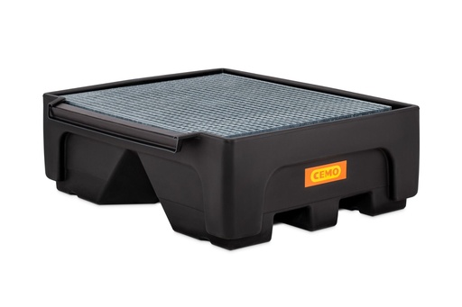 [11864] Extension bund 500/1-PE for IBC 500/1-PE with galv. steel grating, 146x124x48 cm (11864, CEMO)