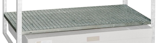 [6817] Steel grating 1300x620 for drum rack types 360 6817, CEMO