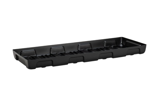 [11737] PE mažas surinkimo padėklas 13/5 be grotelių, 36 l, 130 x 50 x 10 cm 11737, CEMO