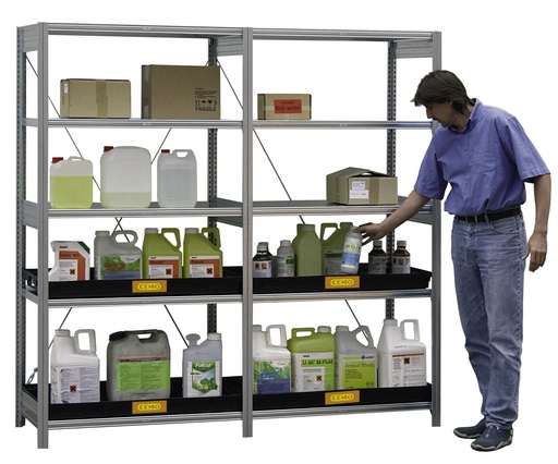 [8092] Expansion rack 10/20 with PE collection tray **** 8092, CEMO