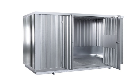 [10355] Safety storage container Type SRC 3.3N, galvanized and painted, door on long side, CEMO (10355)