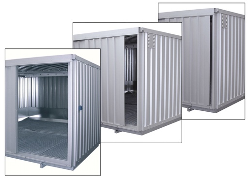 [10539] Safety storage container SRC 6.1N ST, galvanised and painted, CEMO (10539)