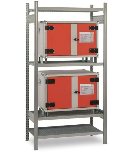 [11562] Rack, for up to two cabinets, including wall mounting(only in combination with stacking feet) 11562, CEMO