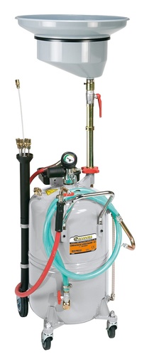 [10145] Pneumatic oil suction unit, 90 l, with collection funnel (10145, CEMO)