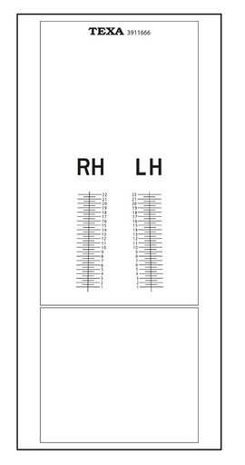 [3911666] Rinkinys su 4 kalibravimo trafaretais MirrorCam MERCEDES TRUCK [3911666]