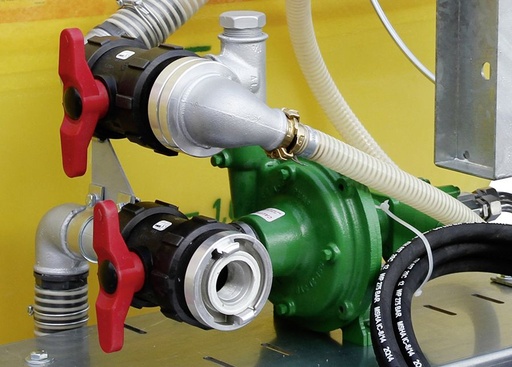 [10541] Pump 100 to 350 l/min (not self-priming), with hydraulic motor, CEMO (10541)