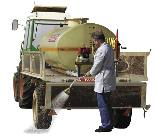 [7923] Tank 3000 l, add-on pump 130 with hose reel **** 7923, CEMO