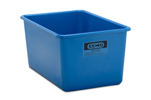 [7571] Rectangular container 400 l, standard, blue (7571, CEMO)