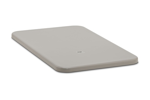 [1170] Flat lid 300 l, grey, CEMO (1170)