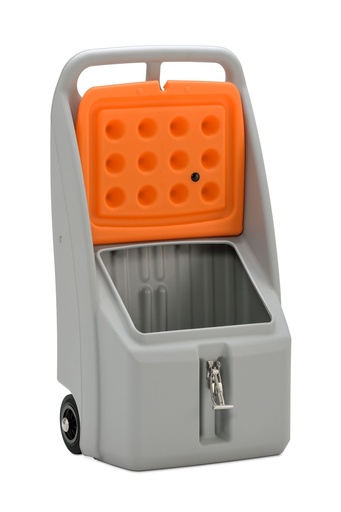 [11285] Go-Box 70 l, grey/orange, with valve, CEMO (11285)