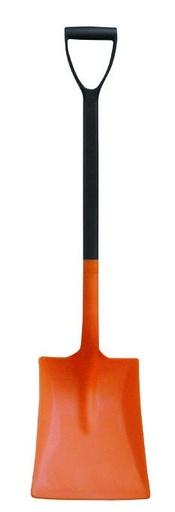 [7967] General purpose shovel D-grip standard PP04, CEMO (7967)
