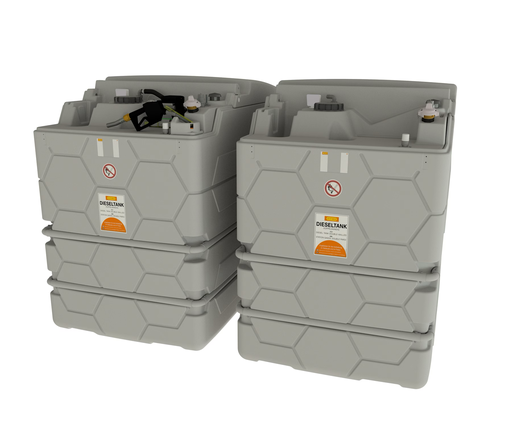 [10525] CUBE 5000 l dyzelino pildymo stotis, vidaus, Basic (10525, CEMO)
