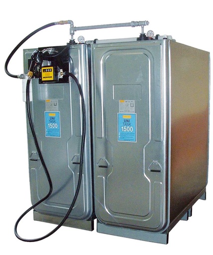 [10225] Dyzelino bako sistema su UNI-Tank 2000 l (10225, CEMO)