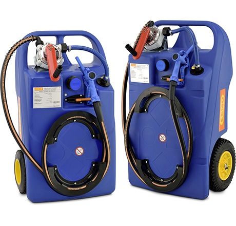 [11130] AdBlue Trolley 100L, hand pump nozzle, BCS 56x4 11130, CEMO