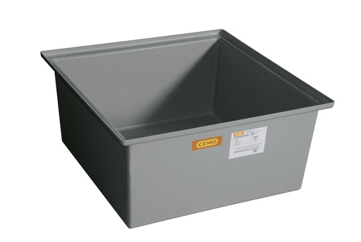 [10386] GRP surinkimo padėklas 220/1 standartinė derva, be grotelių 10386, CEMO