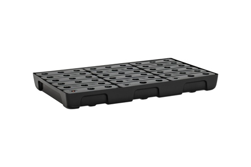 [11734] PE mažas surinkimo padėklas 10/6 su PE grotelėmis, 33 l, 100 x 60 x 10 cm 11734, CEMO