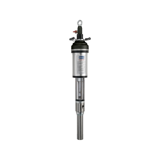 [1085] Nerūdijančio plieno pneumatinis siurblys Power Bull, atskirta versija, santykis 8:1, PTFE tarpinės, našumas 30 l/min (1085, FLEXBIMEC)