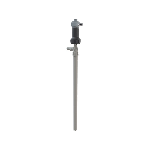 [1091/120] Pneumatinis siurblys cheminiams produktams perpumpuoti, PVDF korpusas ir siurbimo vamzdis, HASTELLOY velenas, Viton® tarpinės, vamzdis 1200 mm (1091/120, FLEXBIMEC)