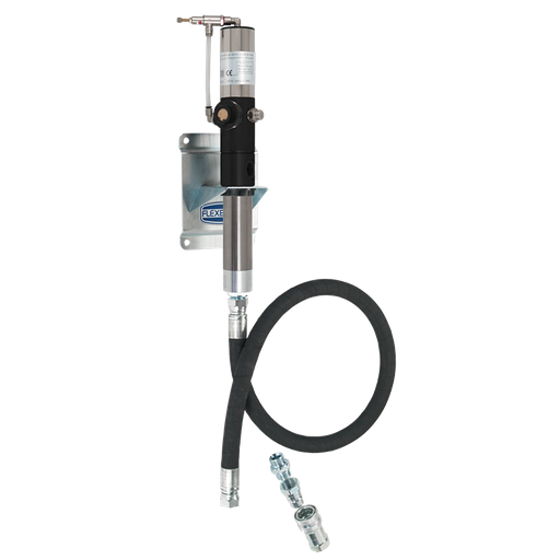 [2044FVN] Air operated waste oil pump - compression ratio 1:1 - single acting, with hose, wall bracket and valve (2044FVN, FLEXBIMEC)