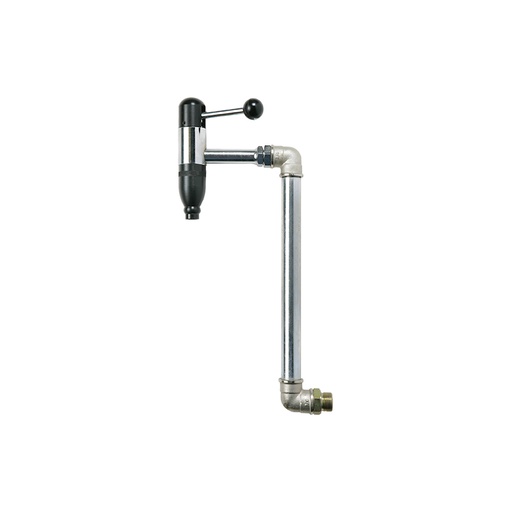 [2303/59] Spyruoklinis čiaupas su ilgintuvu tiesioginiam prijungimui prie pneumatinių siurblių, ilgintuvas H 540 mm (2303/59, FLEXBIMEC)
