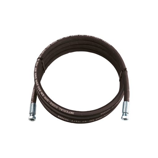 [28708] Flexible hose for oil and diesel Ø 1/2" (Ø 13) R1 - 160 bar, length 8 m - fittings 1/2" (FF), FLEXBIMEC (28708)