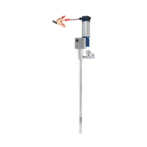 [4090/50] 12 Vdc electric grease pump for 50 Kg drums, compression ratio 20:1 - delivery 100 g/min, FLEXBIMEC (4090/50)