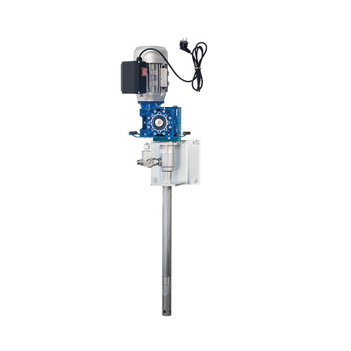 [4094/180] 230 Vac elektrinis tepalų siurblys, skirtas 180 Kg statinės, suspaudimo santykis 7.5:1 - 1400 aps./min - našumas 4000 g/min 4094/180, FLEXBIMEC