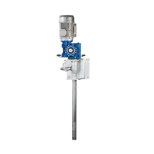 [4098/180] 400 Vac elektrinis tepalų siurblys, skirtas 180 Kg statinės, suspaudimo santykis 7.5:1 - 1400 aps./min - našumas 4000 g/min 4098/180, FLEXBIMEC