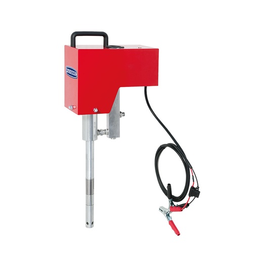 [4100/20] 24 V portable electric grease pump for 18–25 kg drum, 100 g/min (4100/20, FLEXBIMEC)