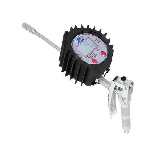 [4290] Electronic grease flow meter "2TT Grease Neptune" with rigid outlet, 1/4" BSP (M), Flexbimec (4290, FLEXBIMEC)