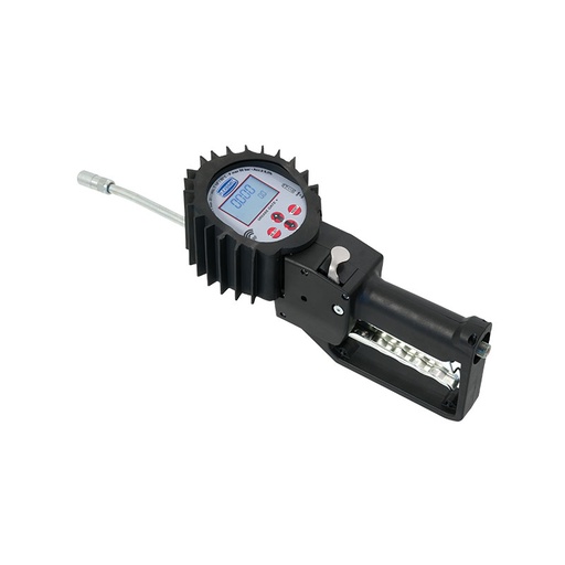 [4292/RF] Electronic grease flow meter "4TT - GREASE MERCURY" with rigid outlet pipe, PRESET and RF CONNECT, Flexbimec (4292/RF, FLEXBIMEC)