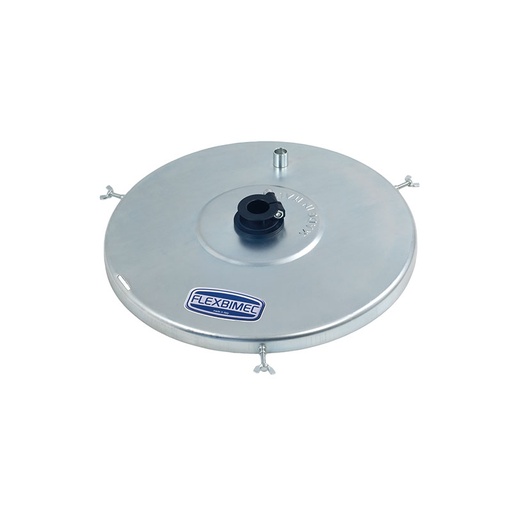 [4305L] Drum cover with ring nut to fix pump, Ø388 mm, for 50 kg drums (4305L, FLEXBIMEC)