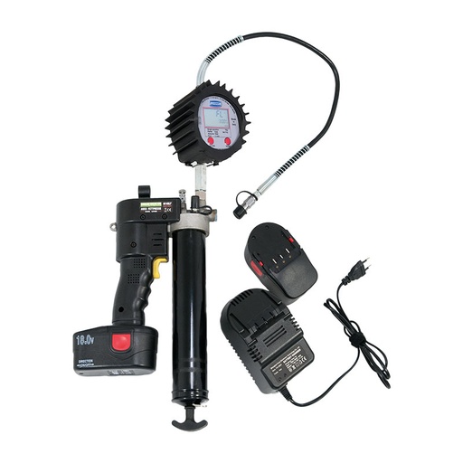 [4453] 12 Vdc cordless cartridge grease gun, 400 g, with electronic meter (4453, FLEXBIMEC)