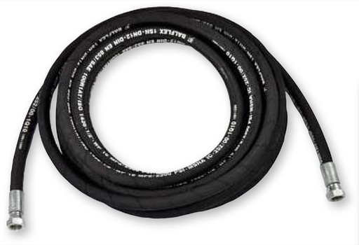 [4512] Lanksti žarna tepalams ir vandeniui, aukšto slėgio Ø 1/4" (Ø 6.4 mm) R2 ilgis 12 m, FLEXBIMEC (4512)
