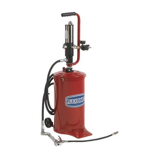 [4925] Pneumatinis tepimo rinkinys su 5 kg - plieninė statinė. pilna komplektacija, FLEXBIMEC (4925)