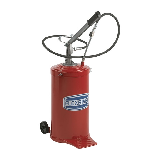 [5105] Manual grease pump for 16 kg pails with 2 wheels (5105, FLEXBIMEC)