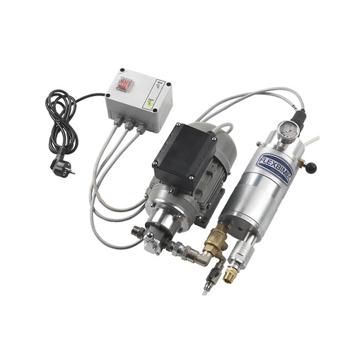 [6124] 230 Vac oil dispensing kit equipped with electric pump with automatic air trap device and pump stop system, control panel and double pressure cut-off switch 6124, FLEXBIMEC